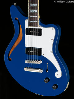 D'Angelico Deluxe Bedford SH LE Sapphire (056) - Willcutt Guitars
