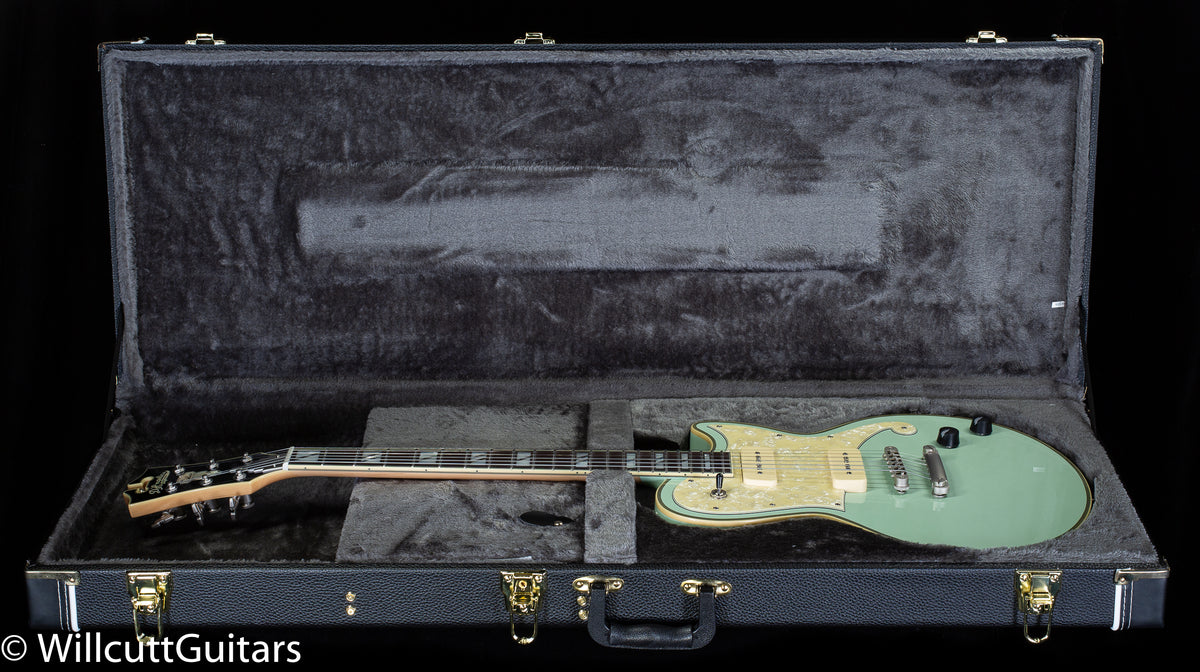 D&#39;Angelico Deluxe Atlantic Limited Edition Sage P90s (184)