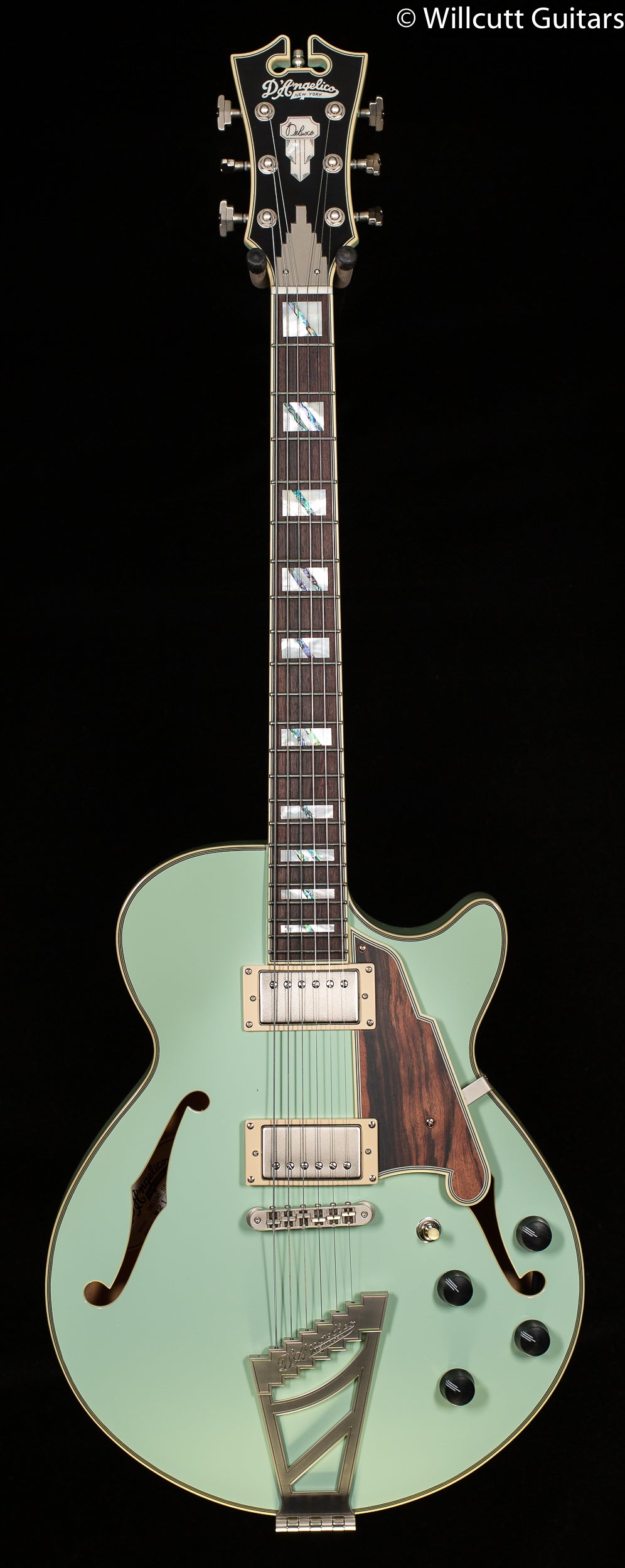 D&#39;Angelico Deluxe SS Limited Edition Sage