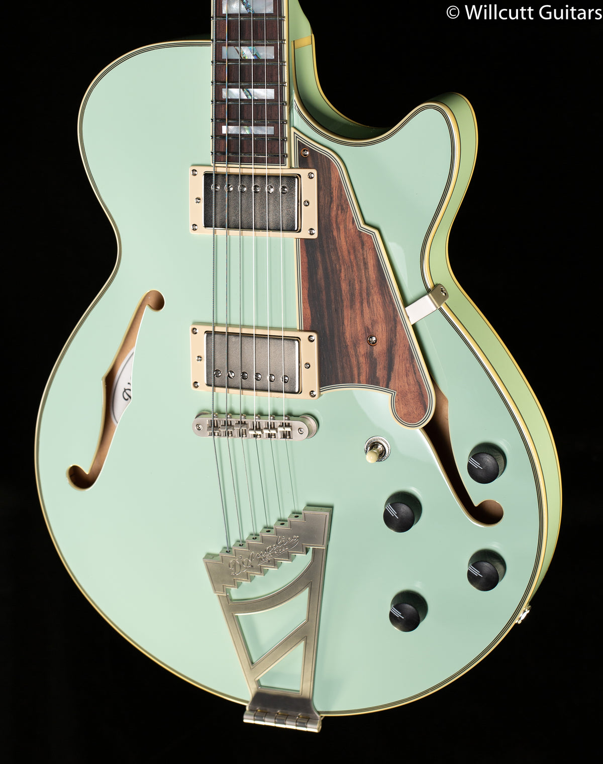 D&#39;Angelico Deluxe SS Limited Edition Sage
