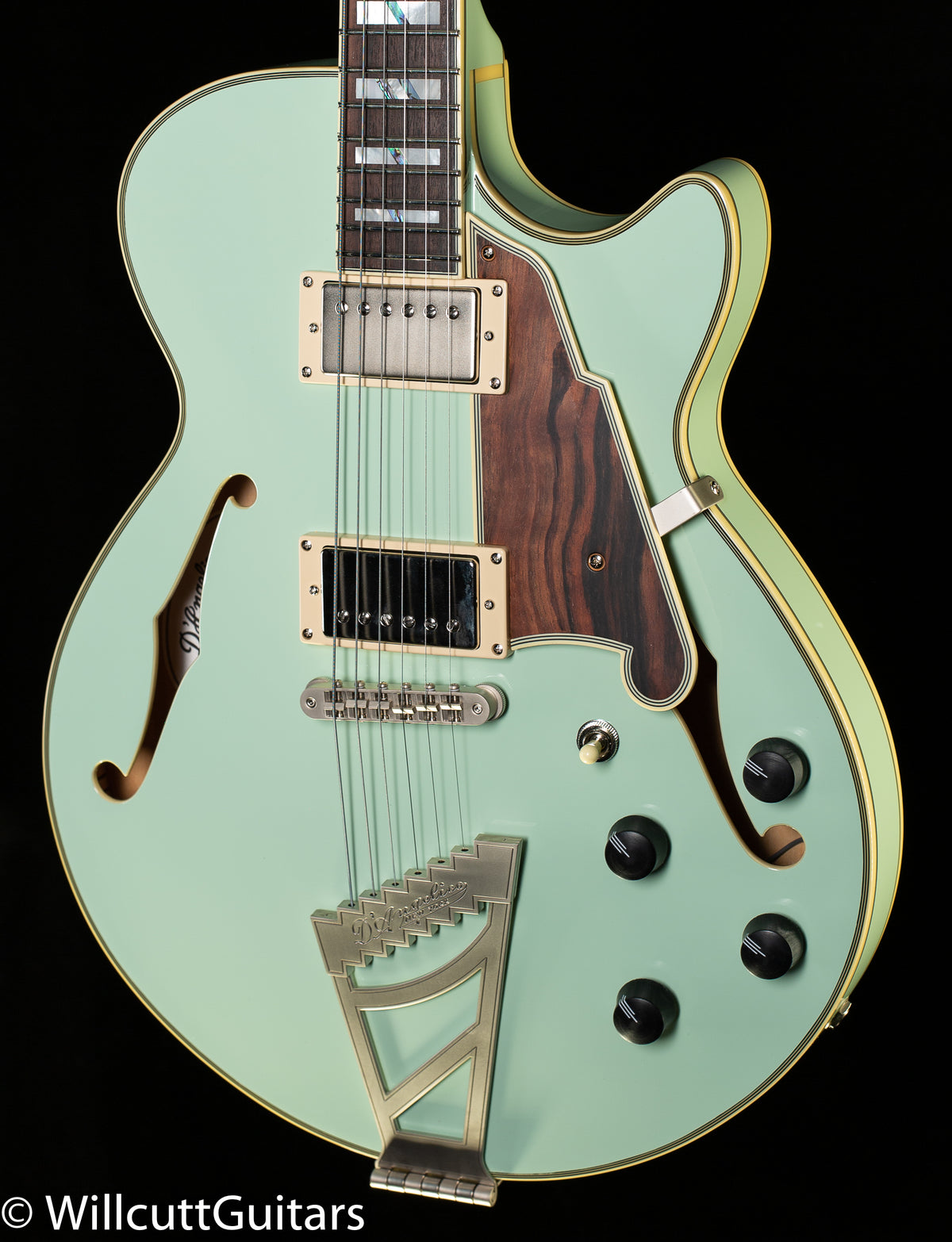 D&#39;Angelico Deluxe SS Limited Edition Sage (284)