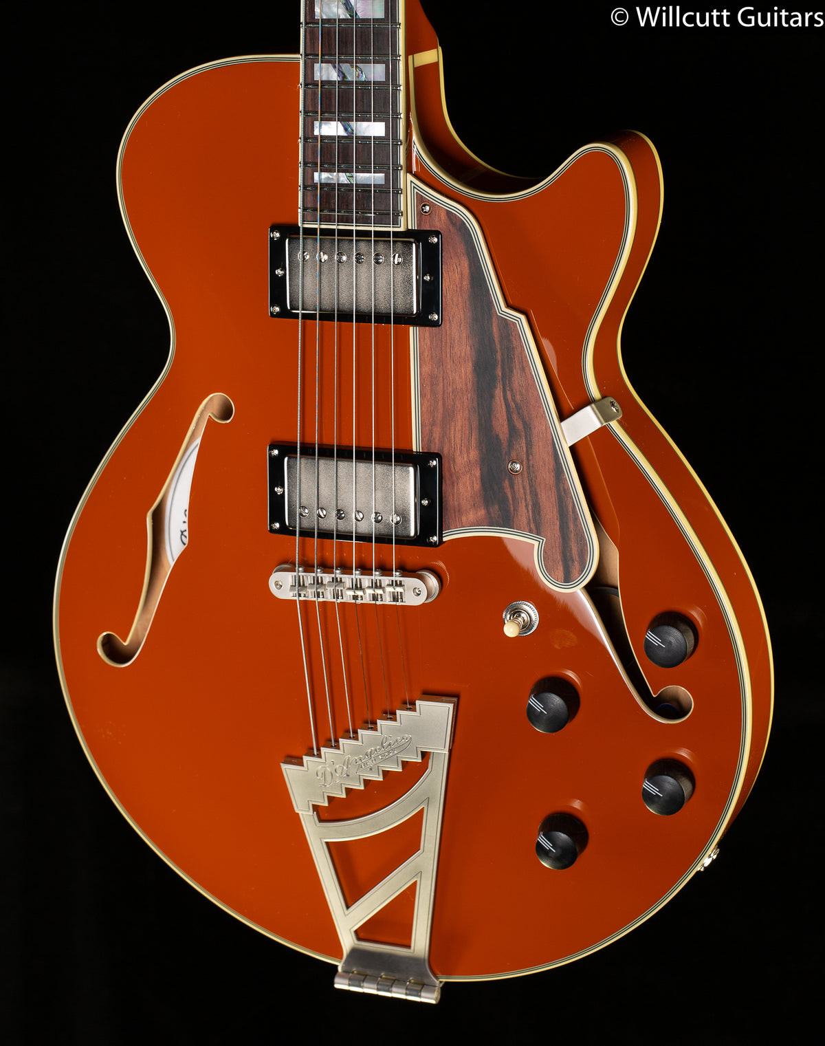 D&#39;Angelico Deluxe SS Limited Edition Rust (347)