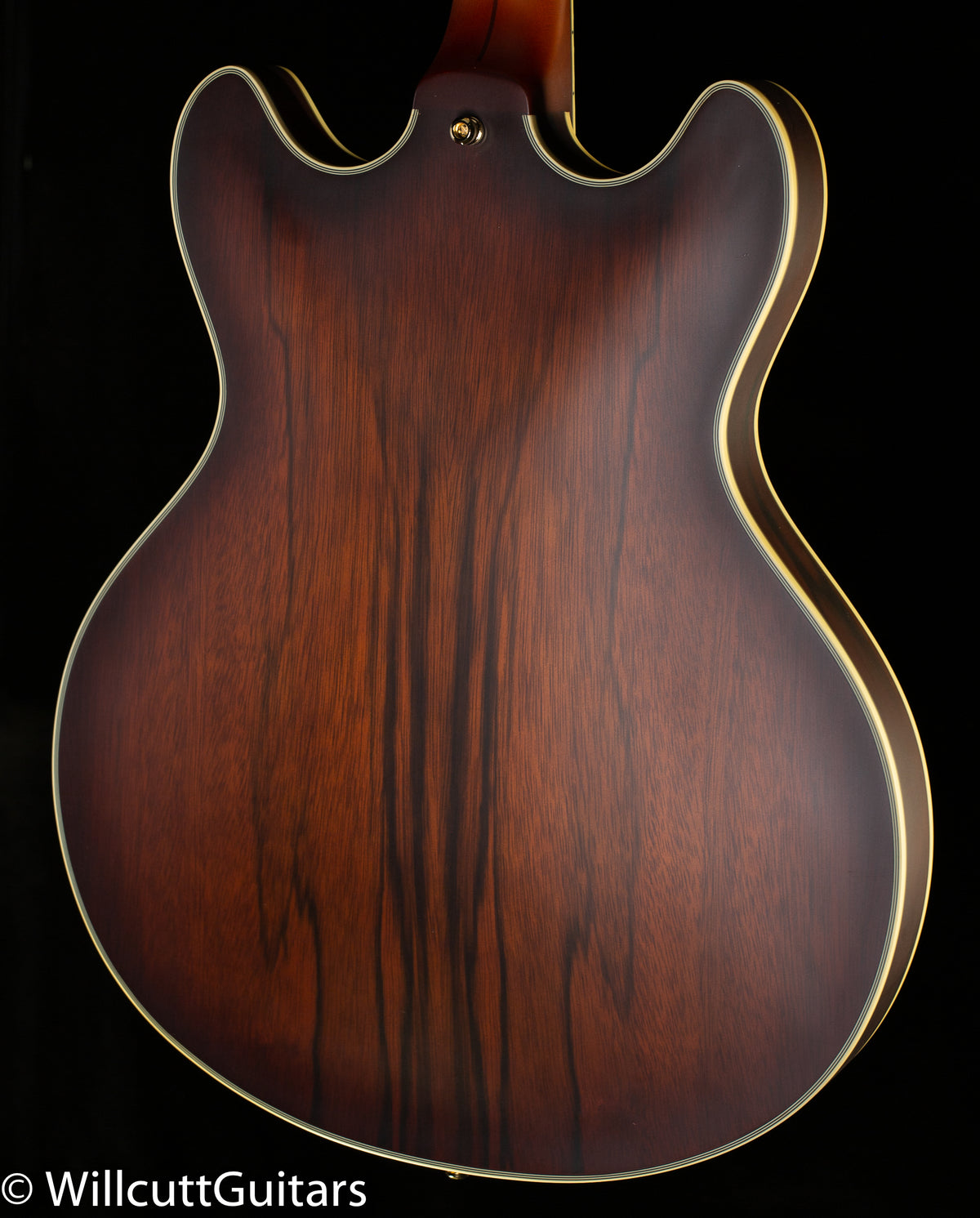 D&#39;Angelico Deluxe DC Satin Brown Burst Limba (302)