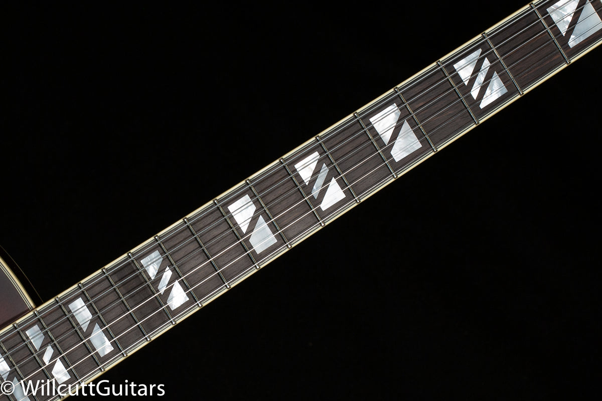 D&#39;Angelico Deluxe SS Satin Brown Burst Limba HH (435)