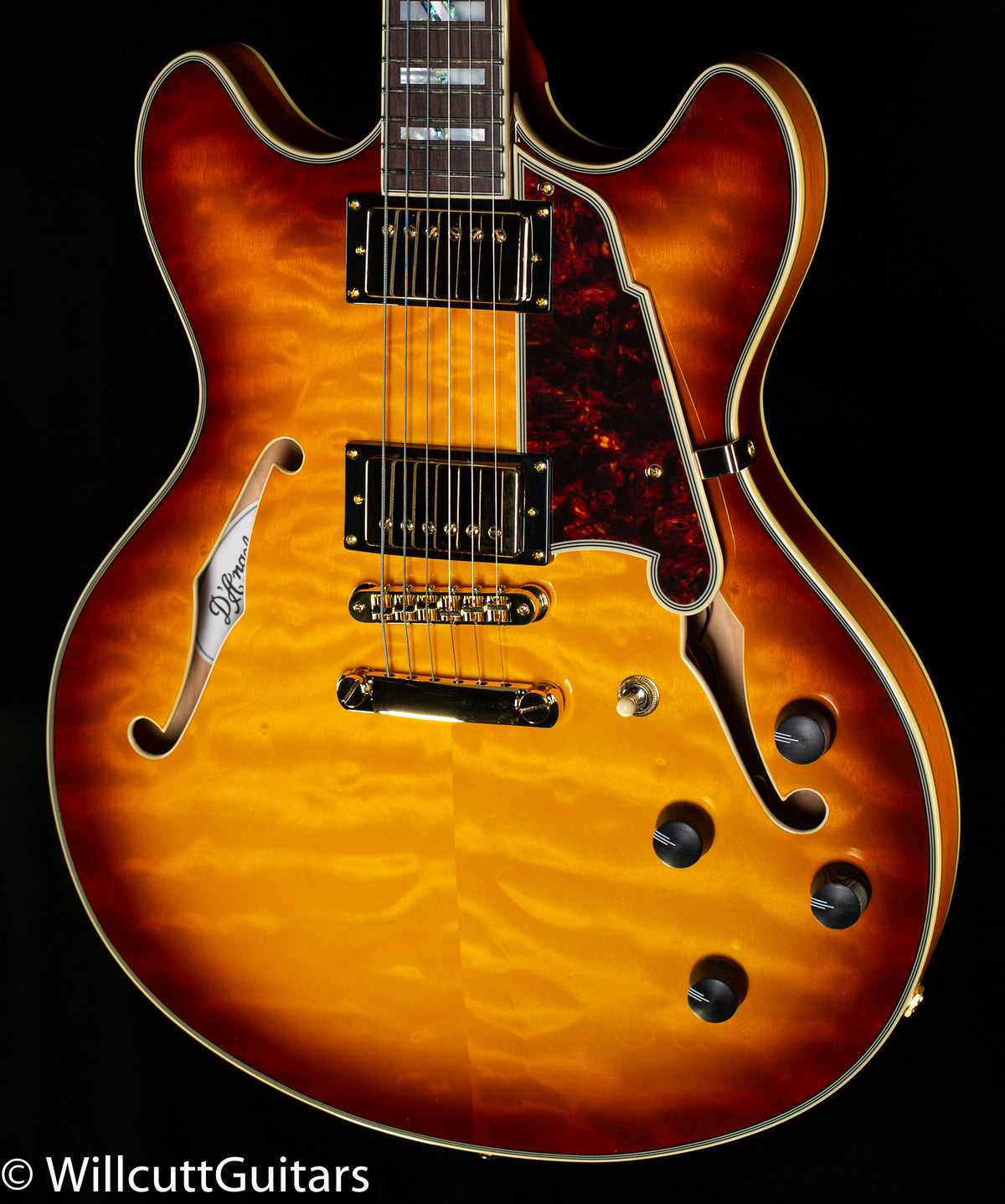 D&#39;Angelico Excel DC XT Iced Tea Burst (757)