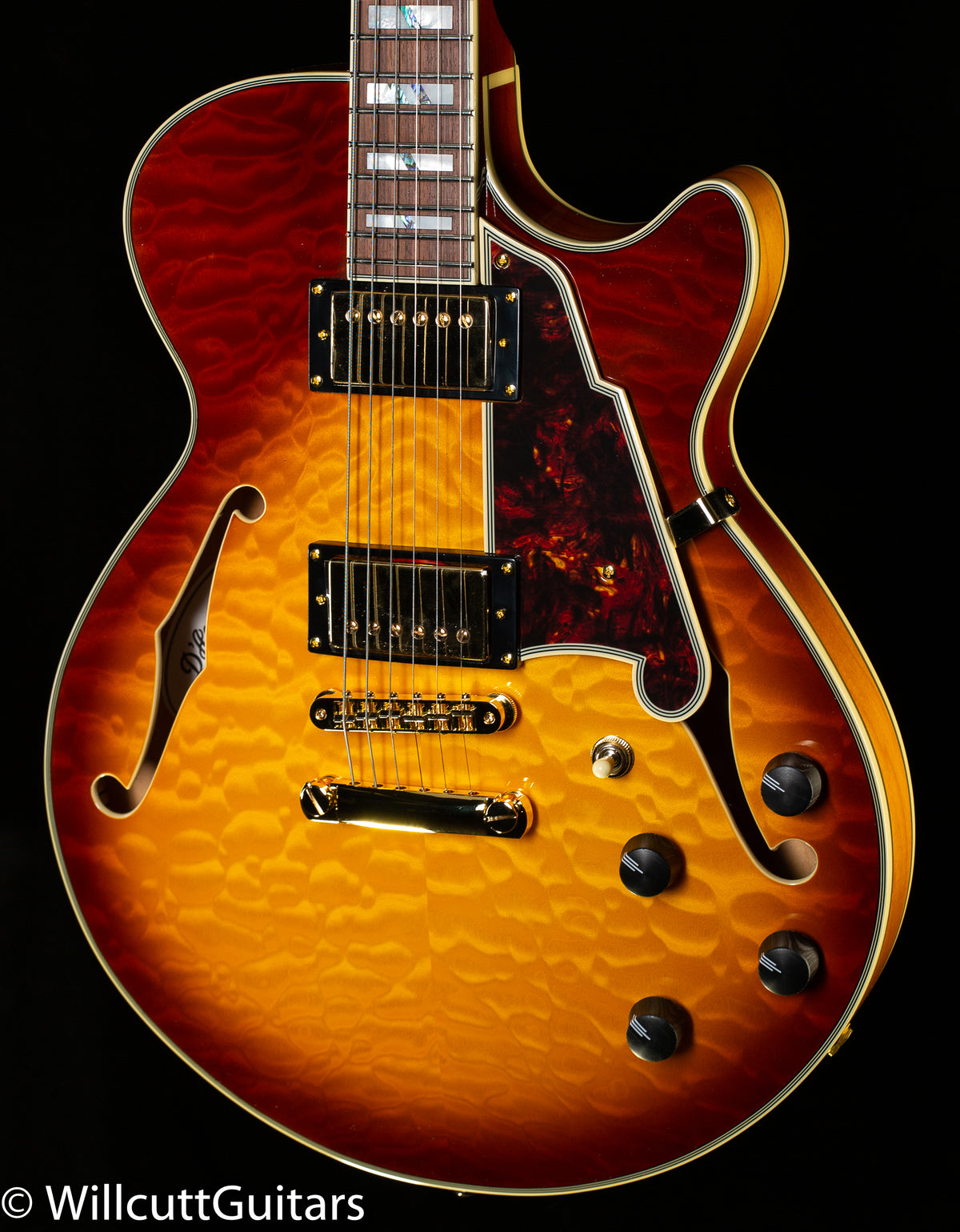 D&#39;Angelico Excel SS XT Iced Tea Burst (907)