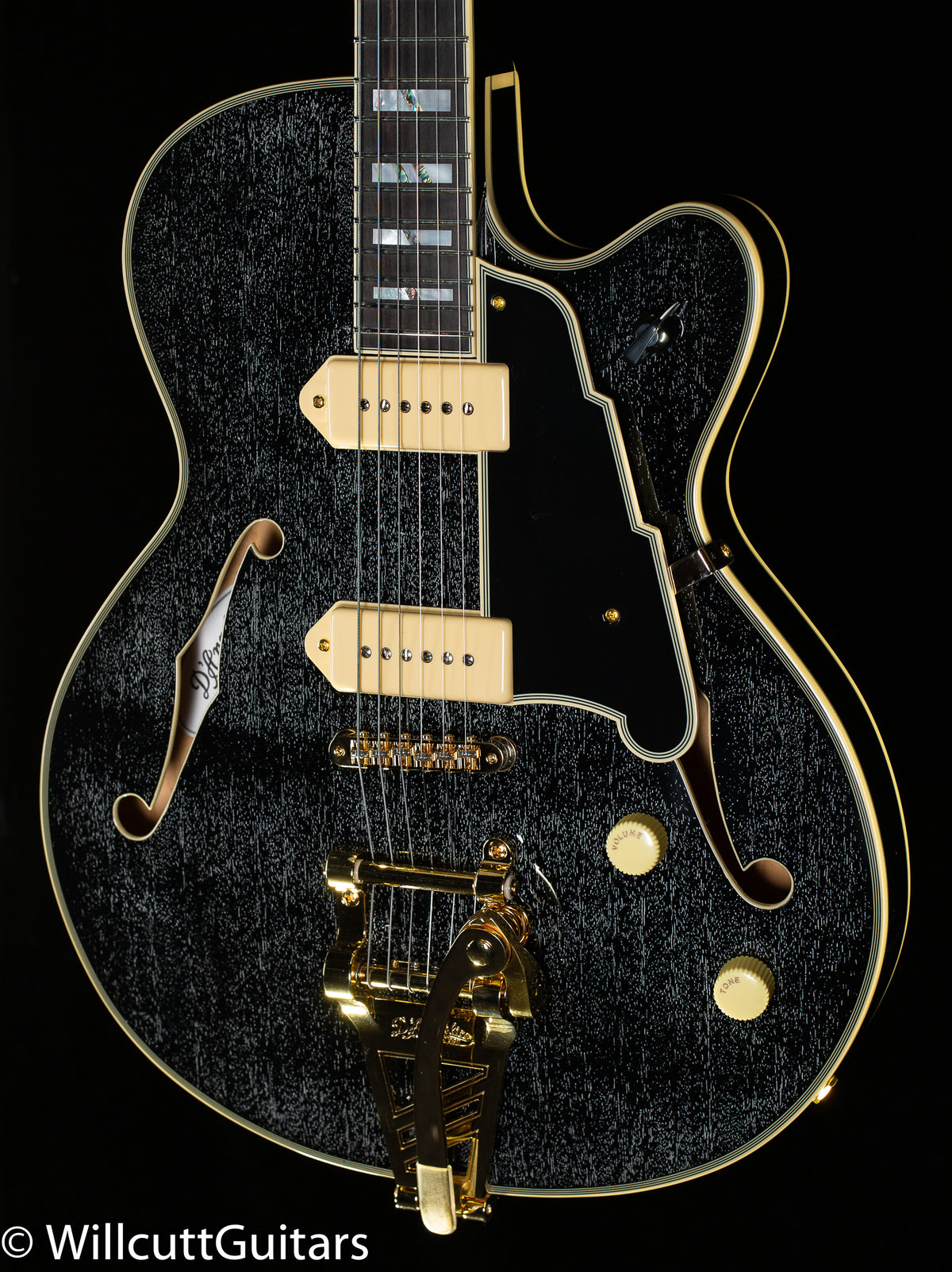 D&#39;Angelico Excel 59 Black Dog (536)