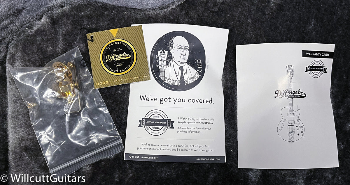 D&#39;Angelico Excel 59 Black Dog (536)