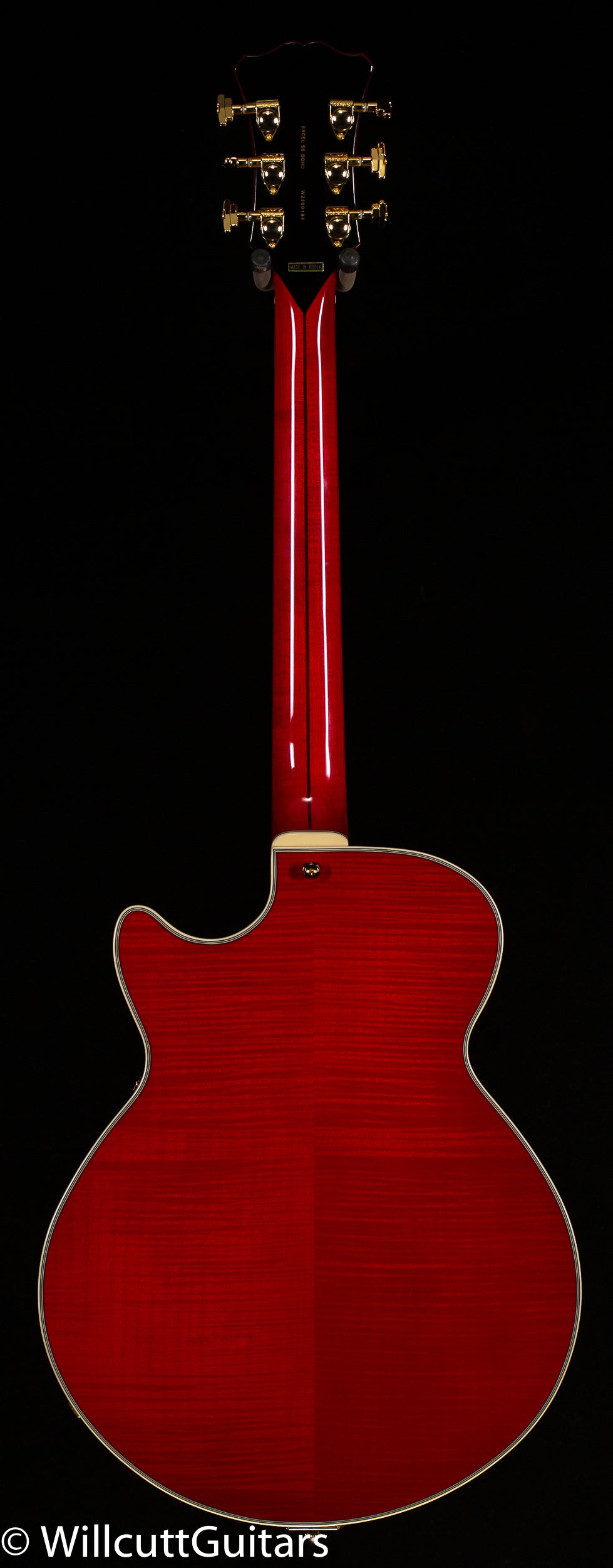 D&#39;Angelico Excel SS Soho Dark Cherry Burst Top (184)