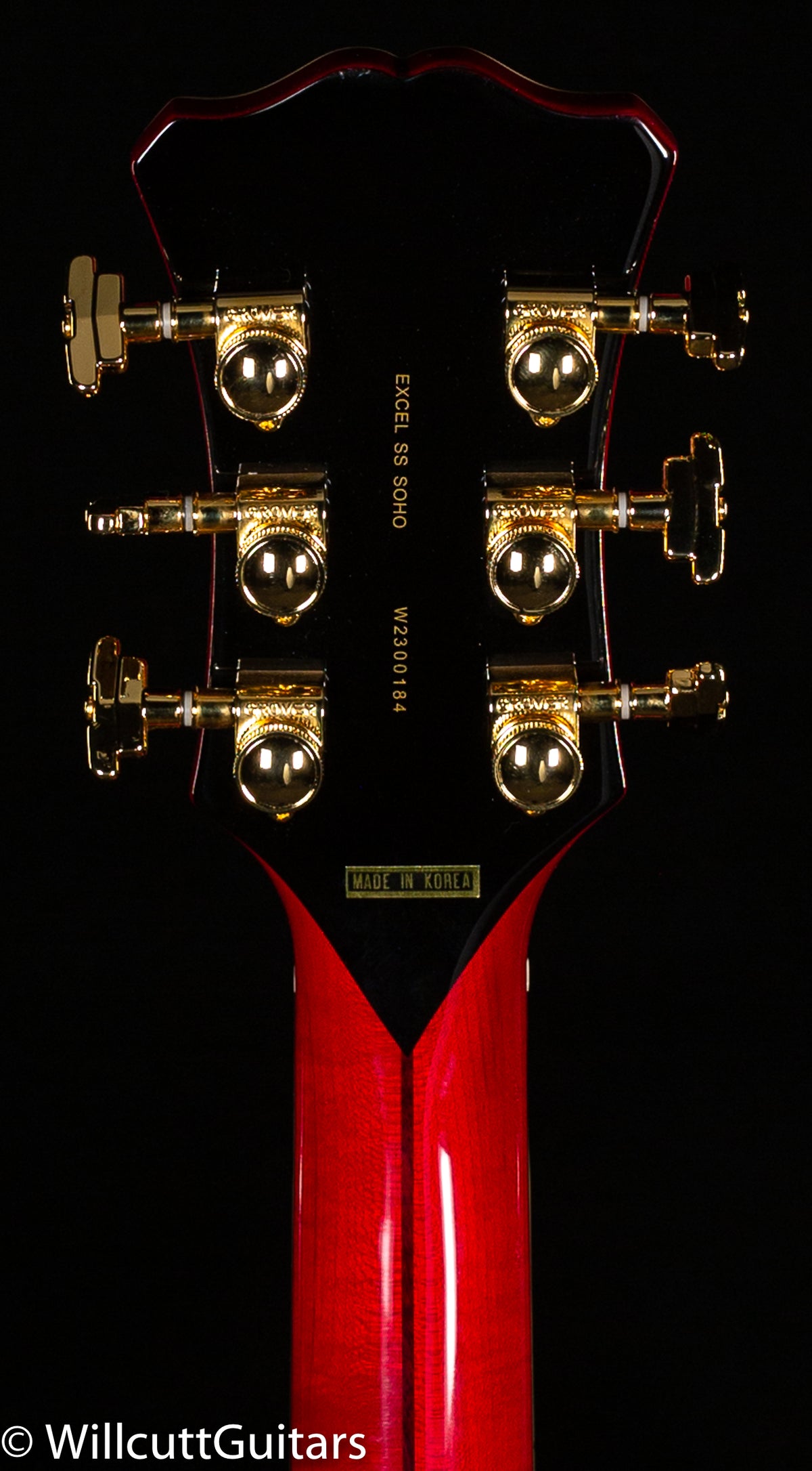 D&#39;Angelico Excel SS Soho Dark Cherry Burst Top (184)