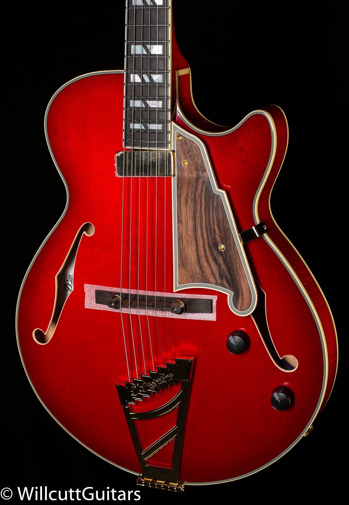 D&#39;Angelico Excel SS Soho Dark Cherry Burst Top (185)