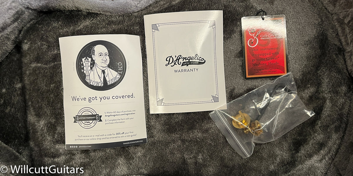 D&#39;Angelico Excel SS Soho Dark Cherry Burst Top (185)