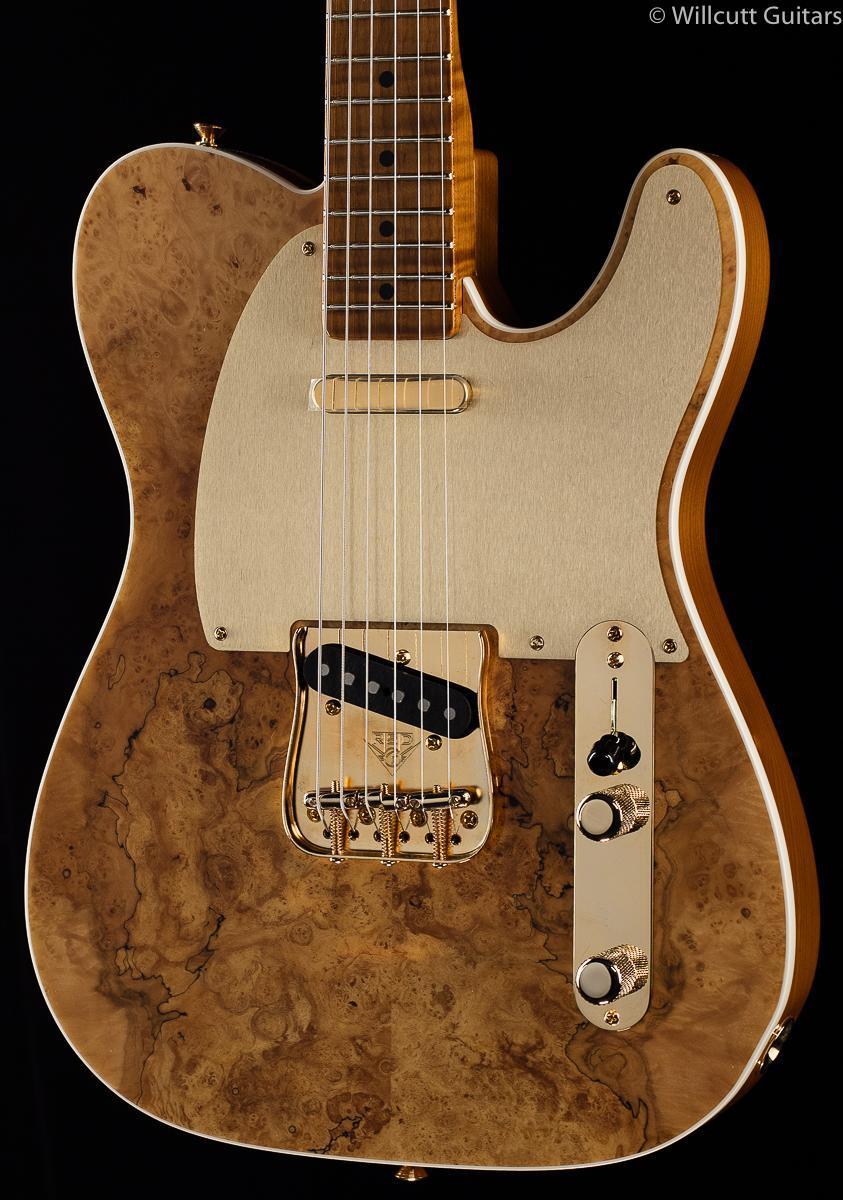 Fender Custom Shop 50th Anniversary Willcutt Artisan Tele Spalted Mapl -  Willcutt Guitars