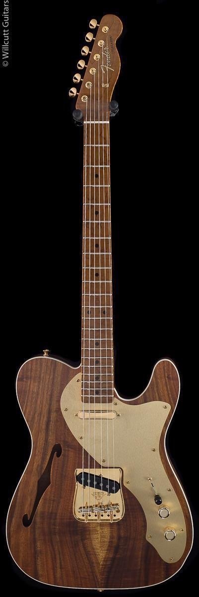 Fender Custom Shop 50th Anniversary Willcutt Artisan Thinline Tele Koa