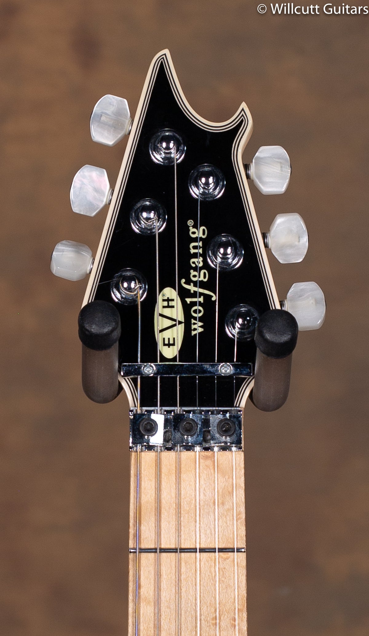 EVH Wolfgang USA Black Birdseye Maple USED