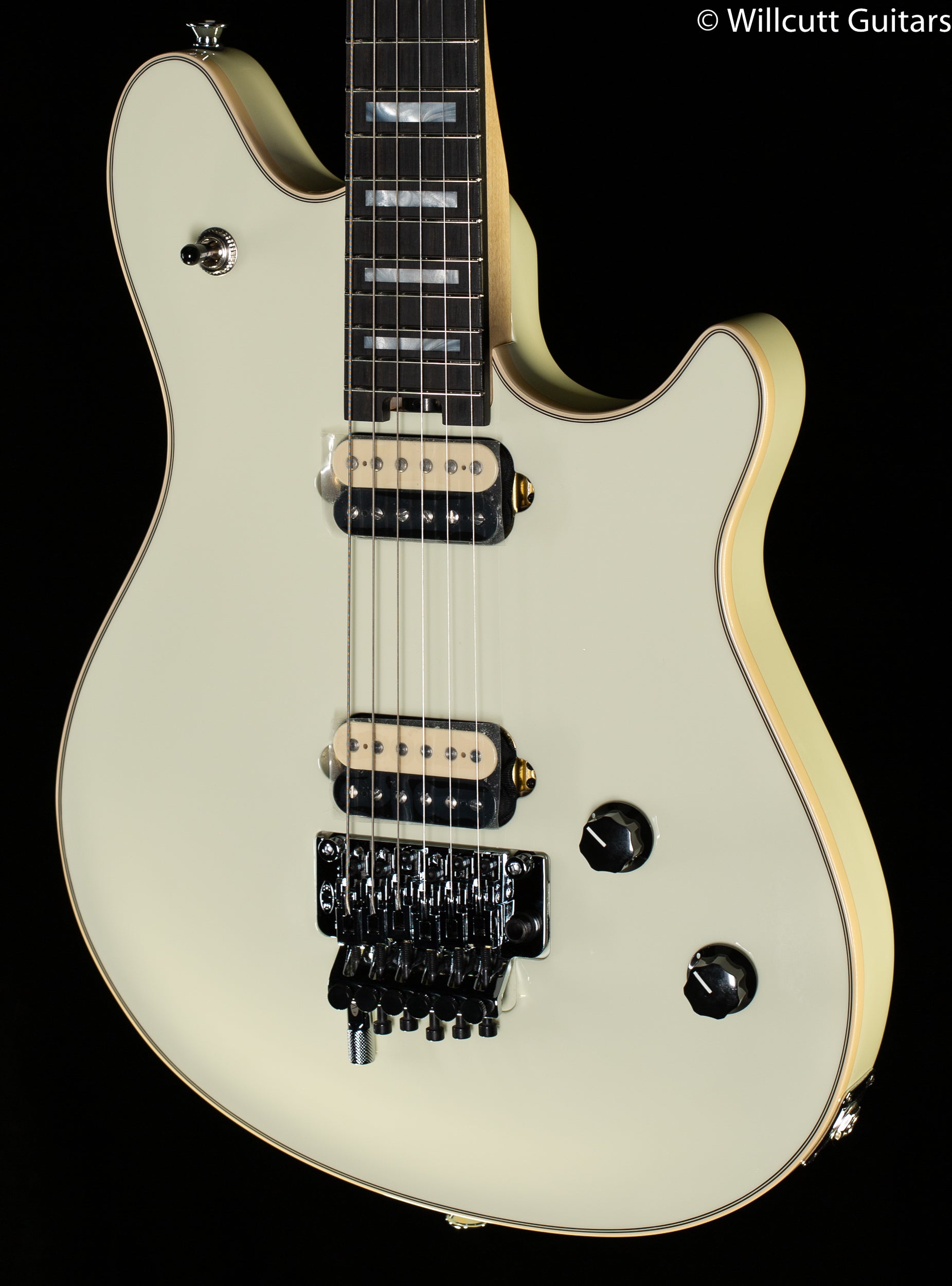 EVH Wolfgang USA Ebony Fingerboard Ivory (42A) - Willcutt Guitars