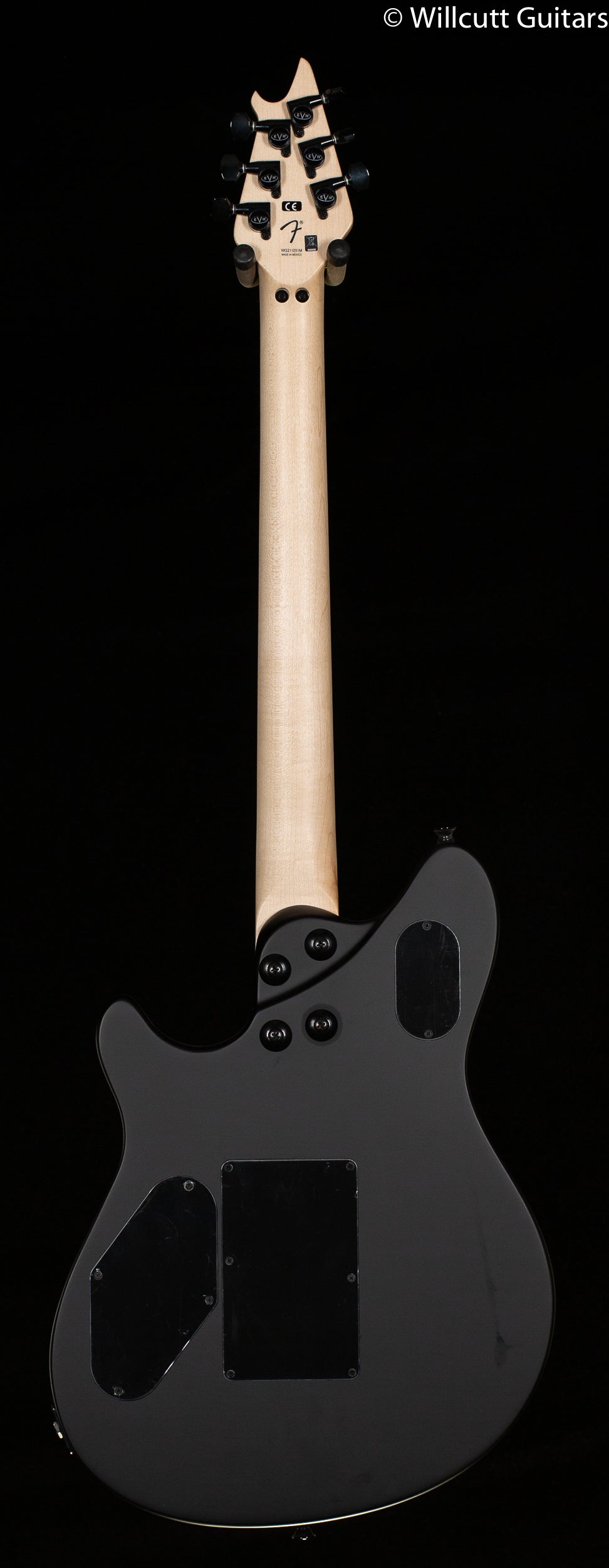 EVH Wolfgang Special Stealth Black Ebony Fingerboard