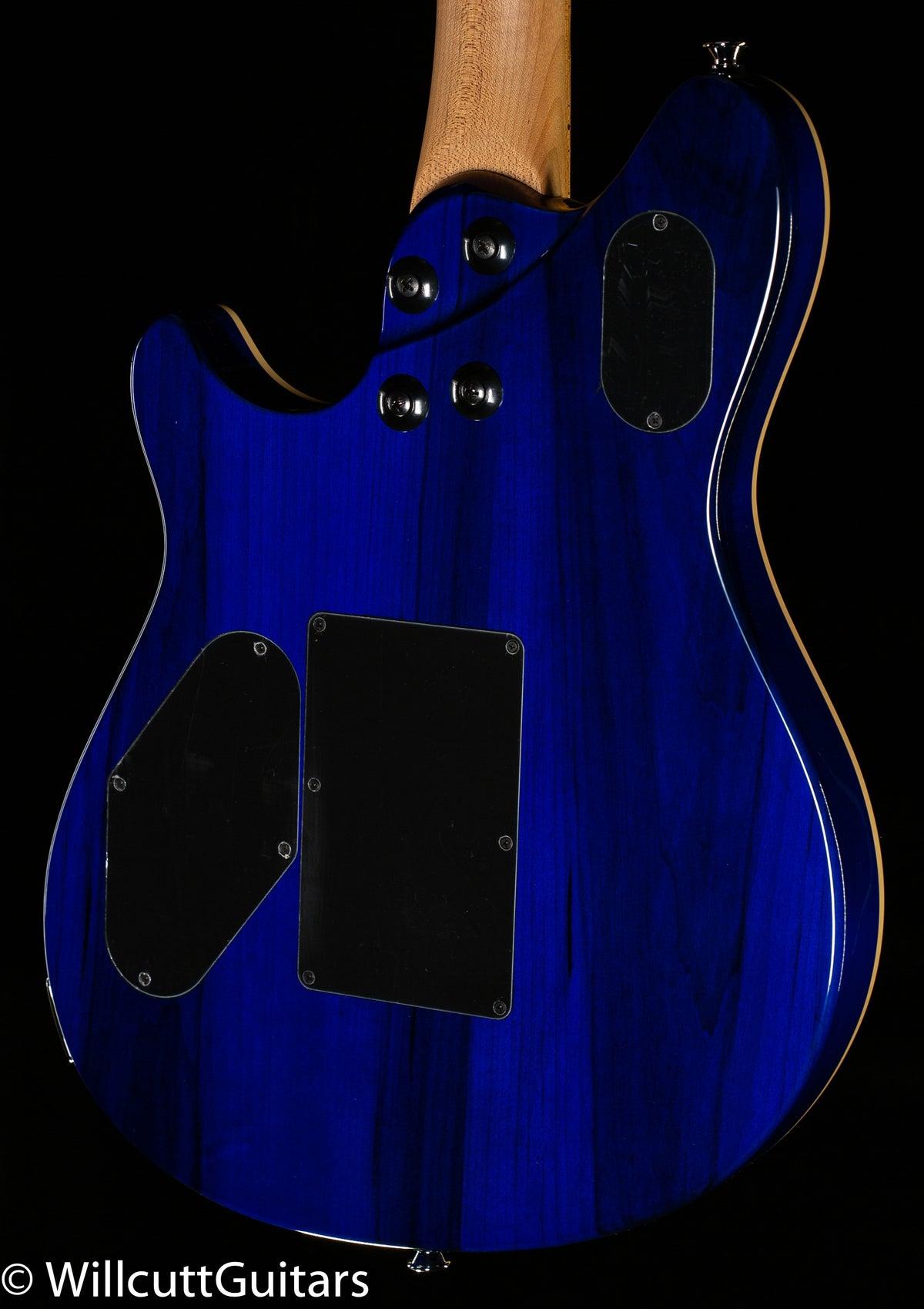 EVH Wolfgang Special QM Chlorine Burst Baked Maple Fingerboard