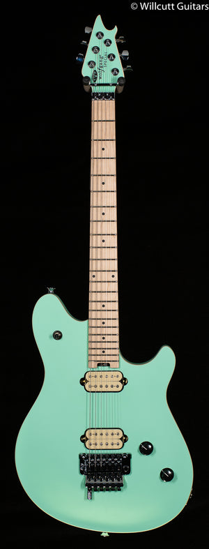 EVH Wolfgang Special Maple Fingerboard Satin Surf Green - Willcutt