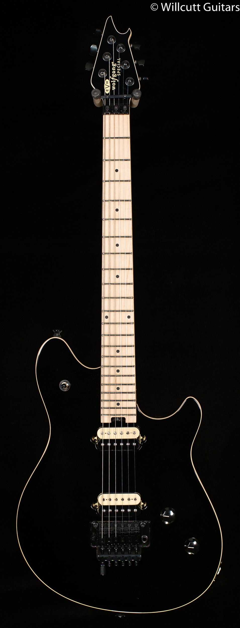 EVH Wolfgang Special Gloss Black (997) - Willcutt Guitars