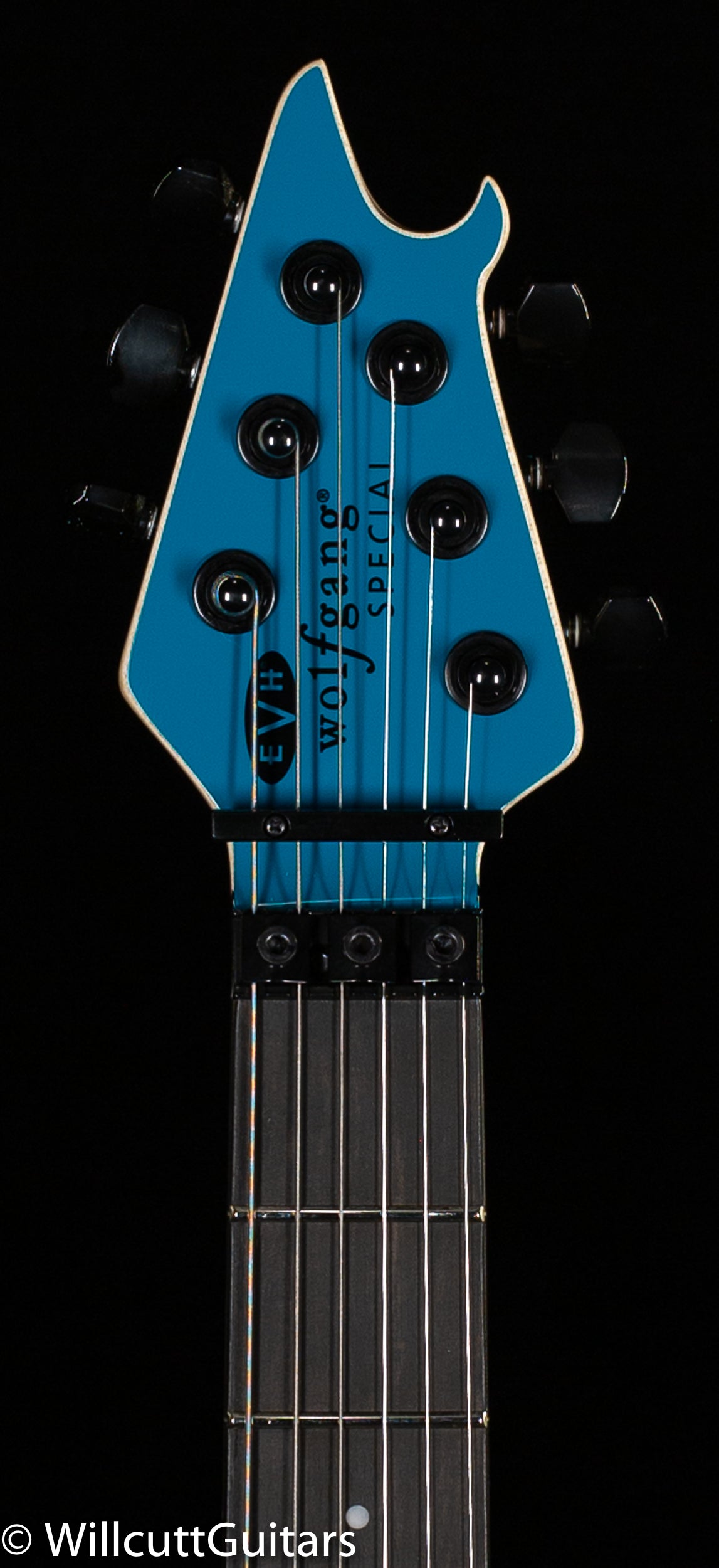 EVH Wolfgang Special Ebony Fingerboard Miami Blue (017) - Willcutt 