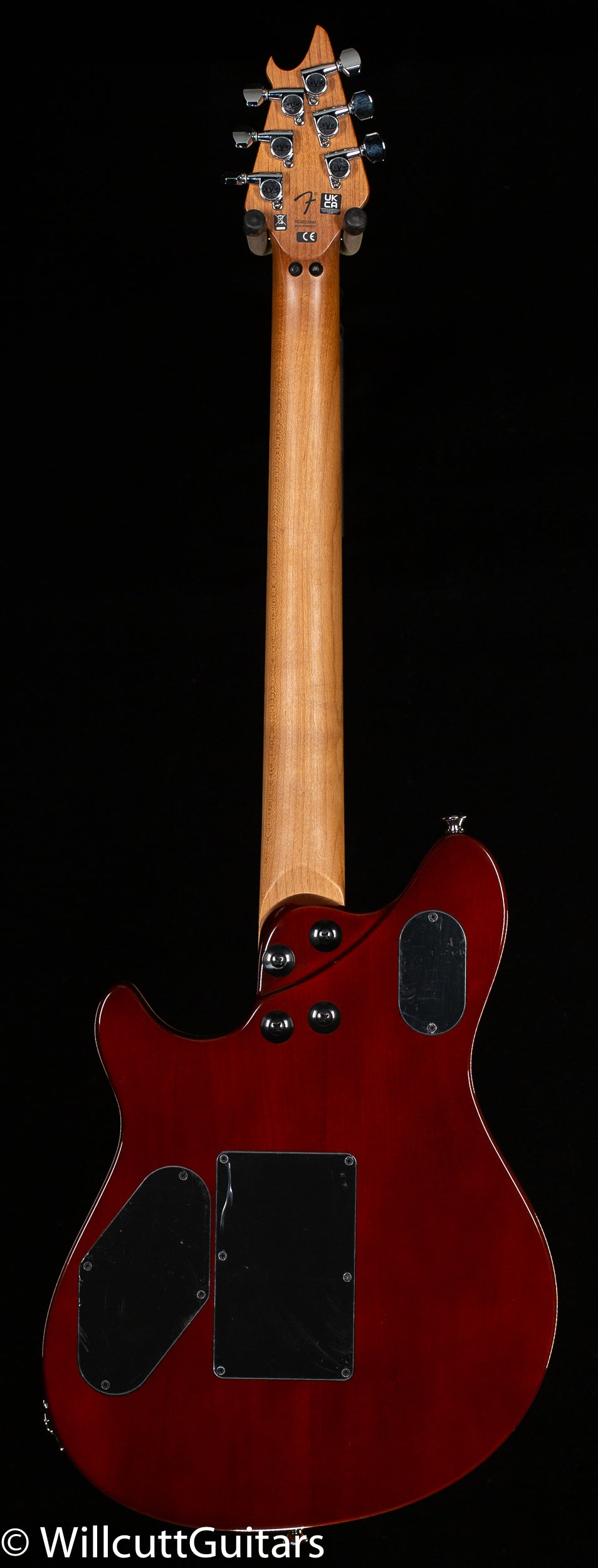 EVH Wolfgang Special QM Baked Maple Fingerboard Solar (390)