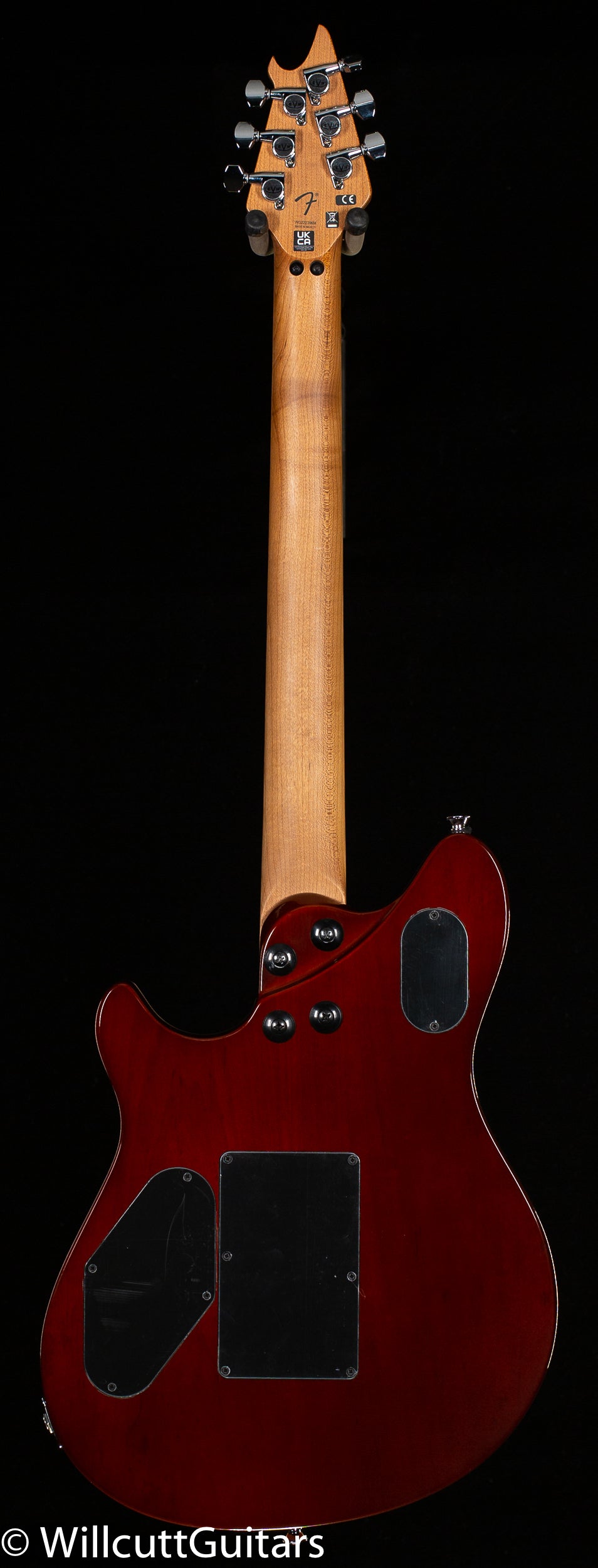 EVH Wolfgang Special QM Baked Maple Fingerboard Solar (396)