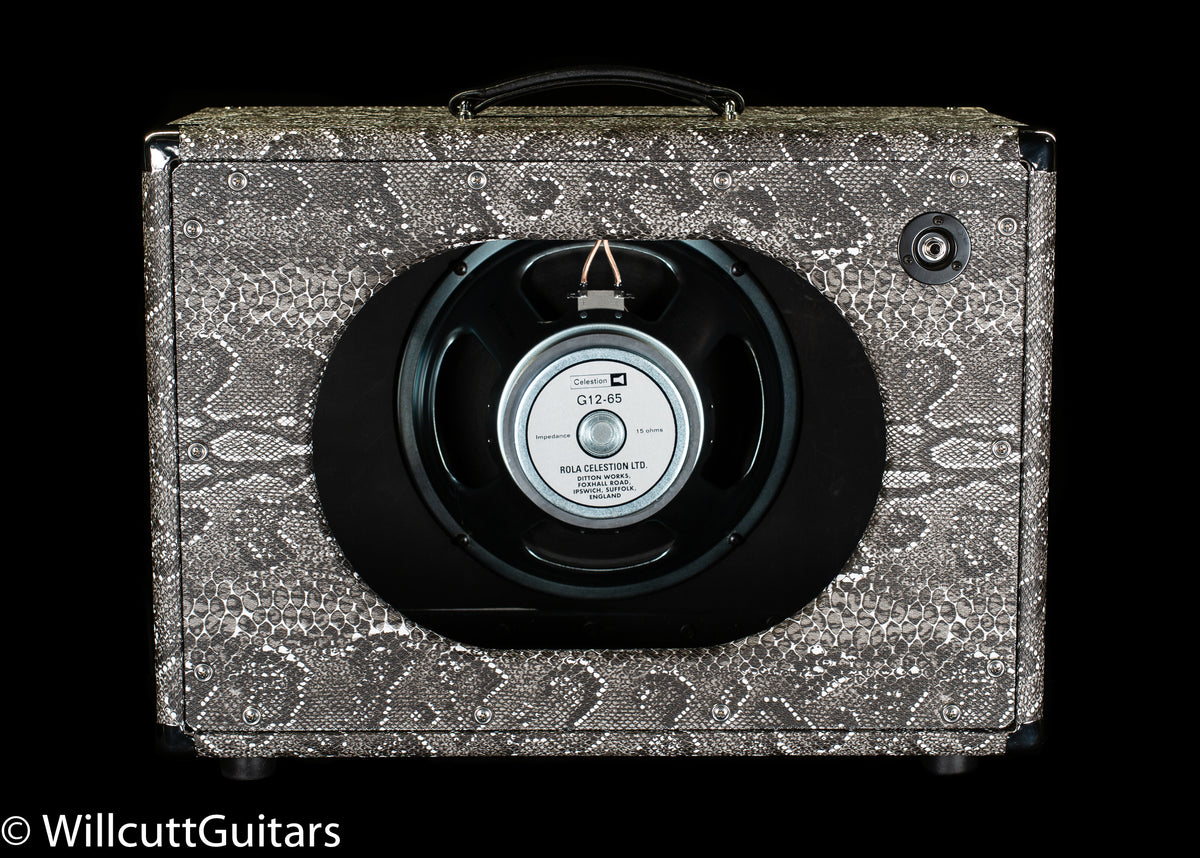 Amplified Nation 1x12 Cabinet Oversized Silver Snakeskin / Black Grille
