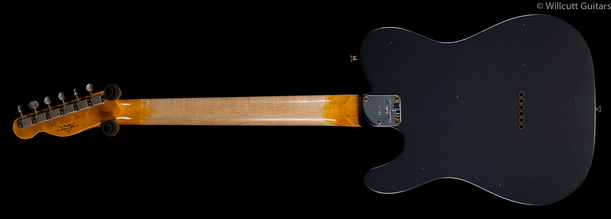 Fender Custom Shop 2019 Postmodern Telecaster Journeyman Relic Aged Olympic White/Charcoal Frost