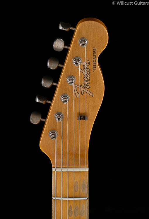 Fender Custom Shop 2019 Postmodern Telecaster Journeyman Relic Aged Olympic White/Charcoal Frost