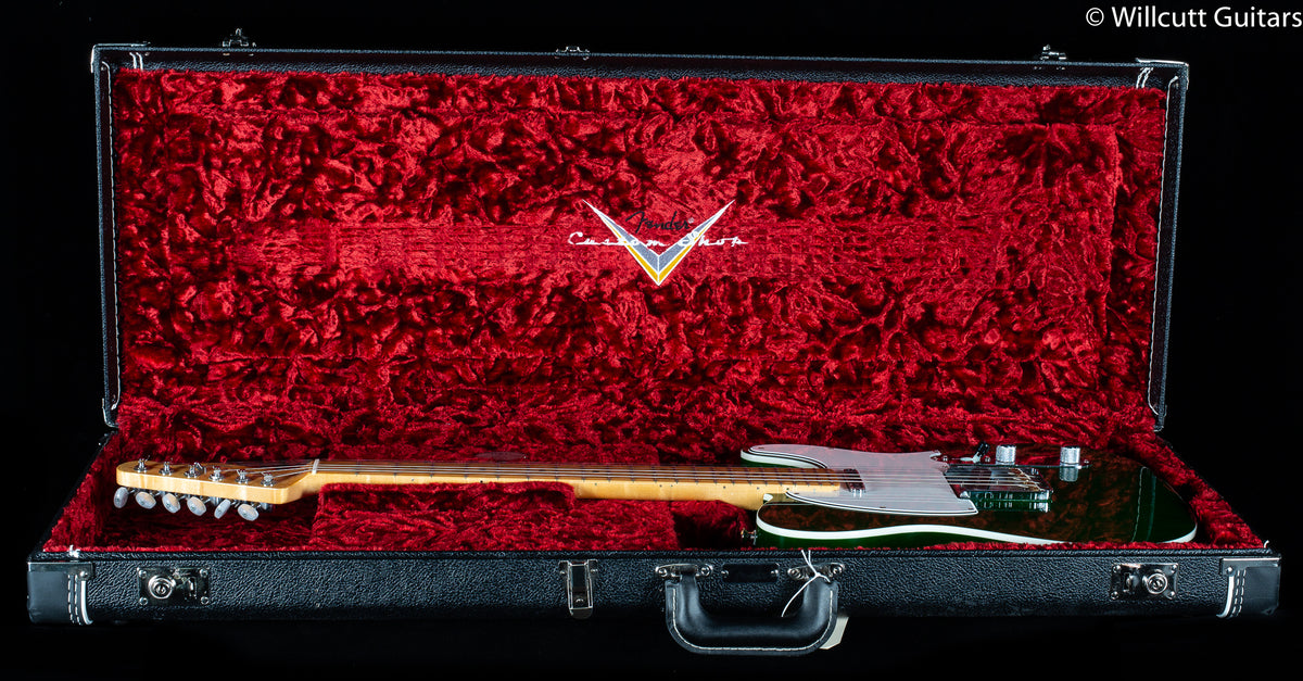 Fender Custom Shop American Custom Telecaster Emerald Green Transparent USED