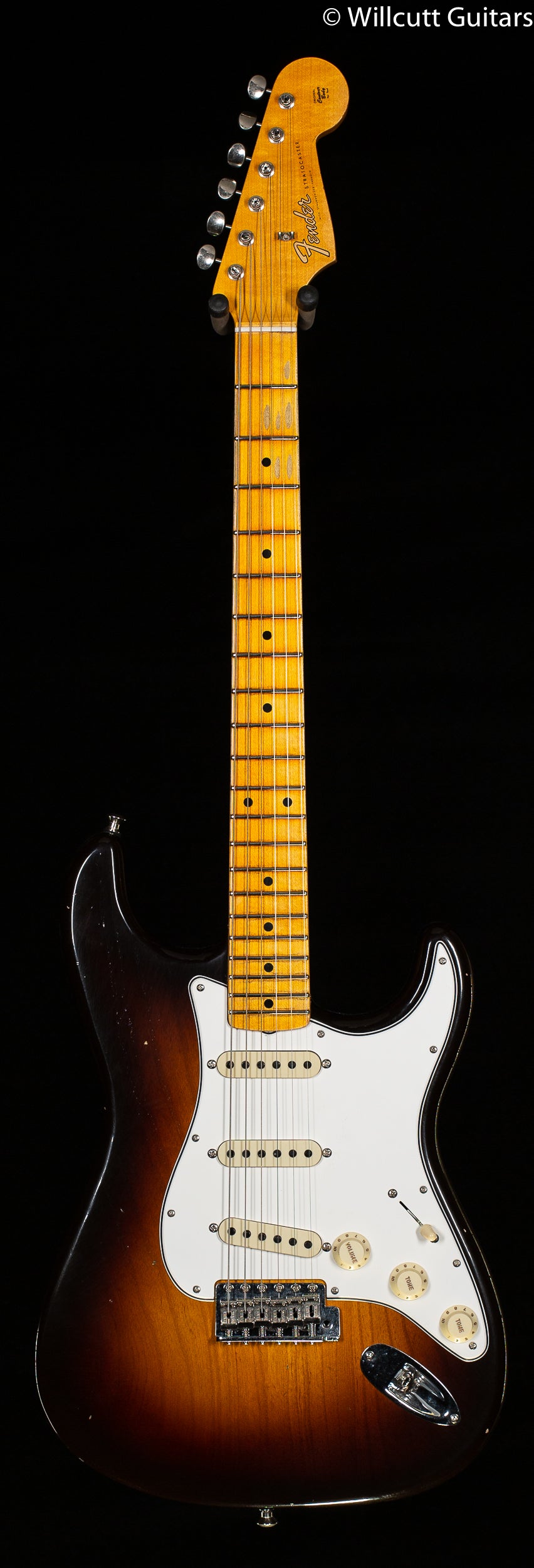 Fender Custom Shop Postmodern Stratocaster Journeyman Relic Wide-Fade Chocolate 2-Color Sunburst