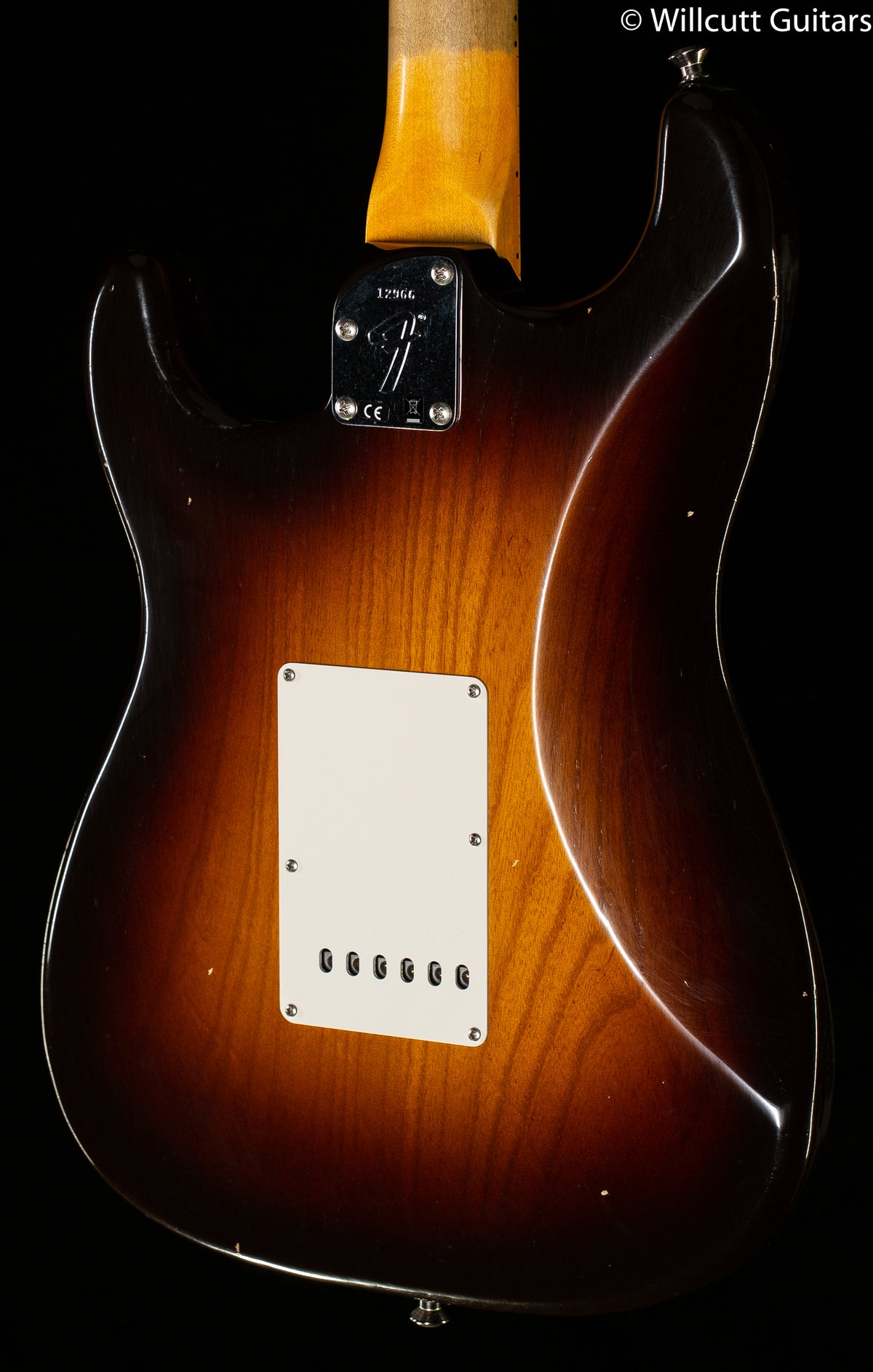 Fender Custom Shop Postmodern Stratocaster Journeyman Relic Wide-Fade Chocolate 2-Color Sunburst