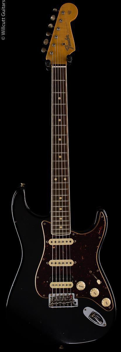 Fender Custom Shop Postmodern Strat HSS Journeyman Relic Aged Black (332)