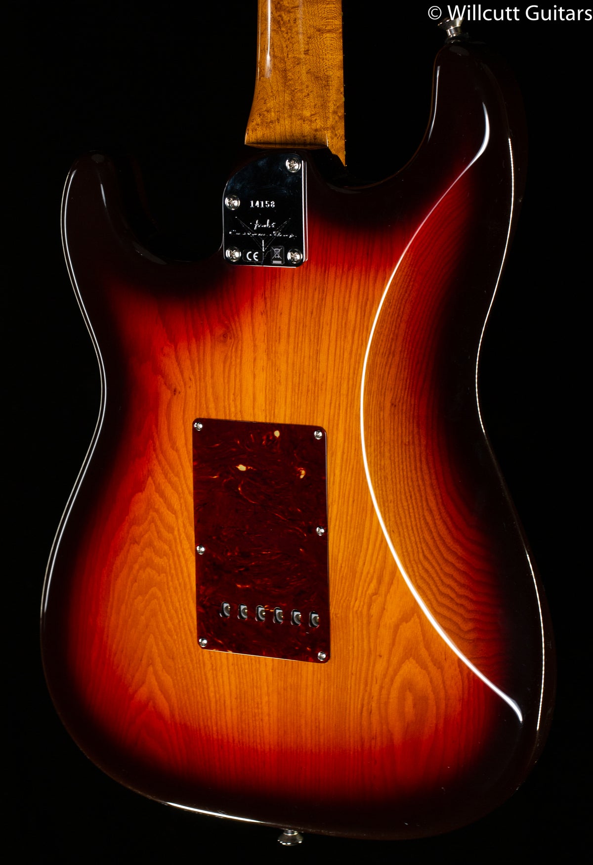 Fender Custom Shop American Custom Strat NOS Rosewood Fingerboard Chocolate 3-Color Sunburst (158)