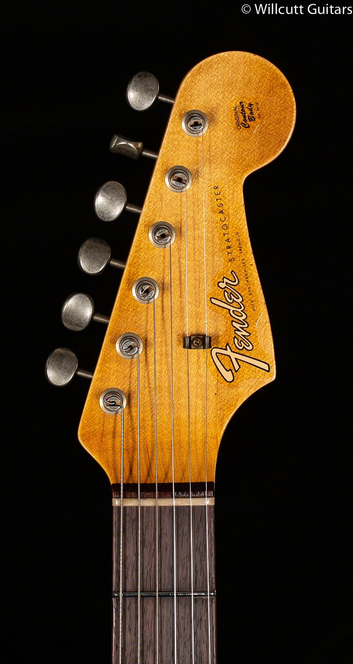 Fender Custom Shop Postmodern Strat Journeyman Relic Rosewood Fingerboard Aged Black (636)