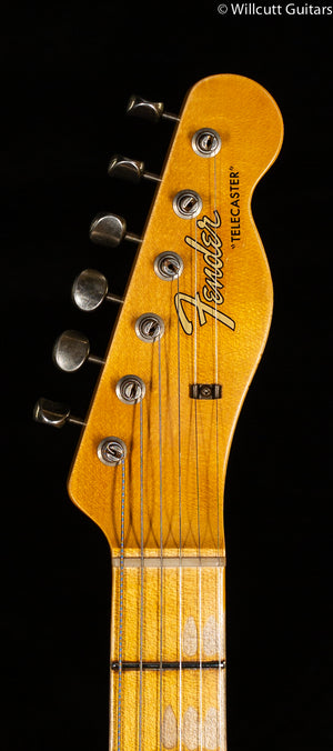 Fender Custom Shop Postmodern Tele Journeyman Relic Maple Fingerboard Faded Aged Candy Tangerine (700)