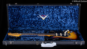 Fender Custom Shop Postmodern Strat Journeyman Relic Rosewood Fingerboard 3-Color Sunburst (763)