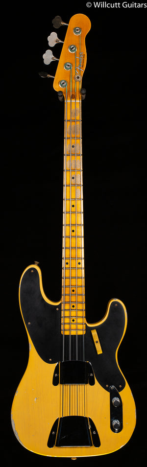 Fender Limited Edition 1951 Precision Bass Aged Nocaster Blonde Bass Guitar