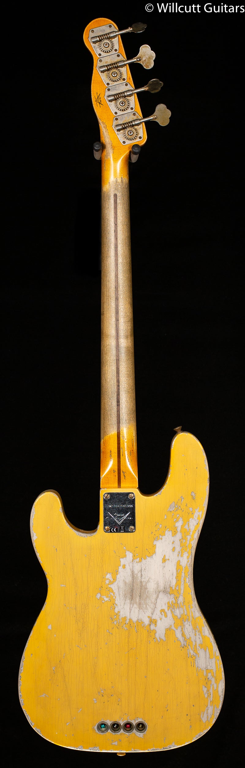 Fender Custom Shop Limited Edition 1951 Precision Bass Aged Nocaster Blonde Bass Guitar