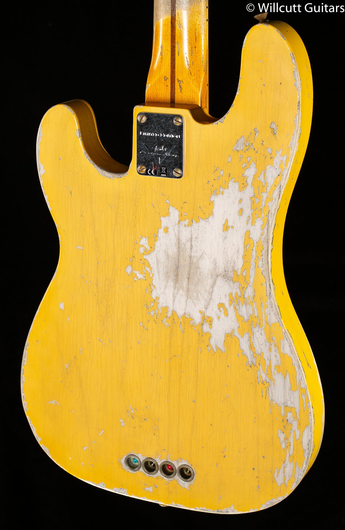 Fender Custom Shop Limited Edition 1951 Precision Bass Aged Nocaster Blonde Bass Guitar