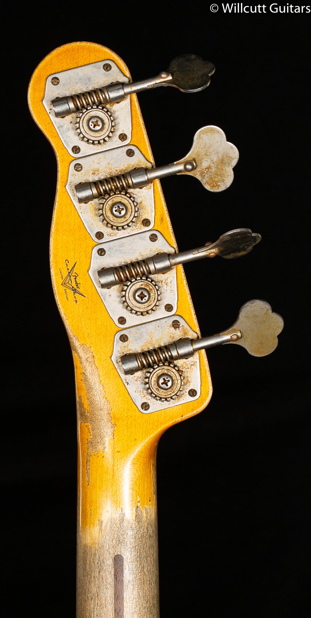 Fender Custom Shop Limited Edition 1951 Precision Bass Aged Nocaster Blonde Bass Guitar