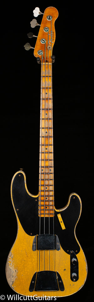 Fender Custom Shop LTD 51 Precision Bass Super Heavy Relic Nocaster Blonde Bass Guitar
