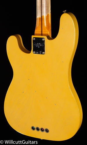 Fender Custom Shop 1953 Precision Bass Journeyman Relic, 1-Piece Quartersawn Maple Neck, Aged Nocaster Blonde (764)