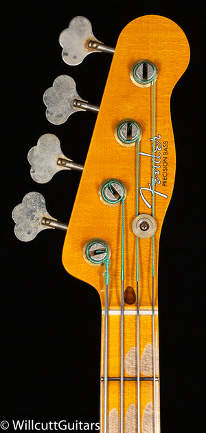 Fender Custom Shop 1953 Precision Bass Journeyman Relic, 1-Piece Quartersawn Maple Neck, Aged Nocaster Blonde (764)
