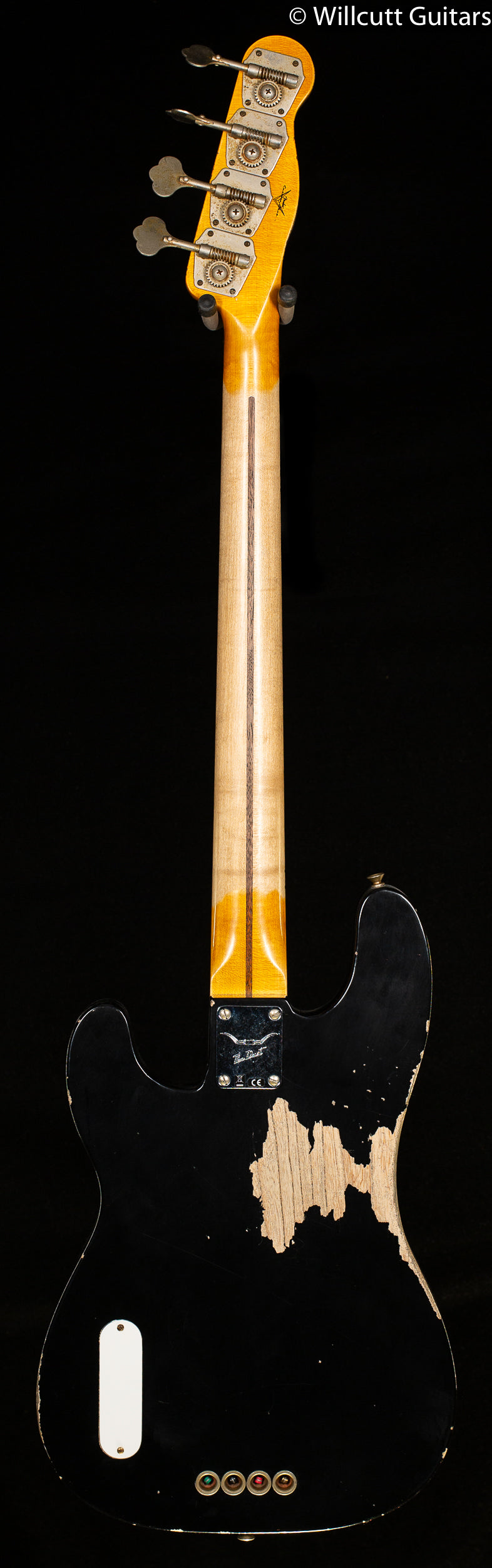 dusty hill gear Fender Custom Shop Dusty Hill Signature Precision Bass Heavy Relic Bla