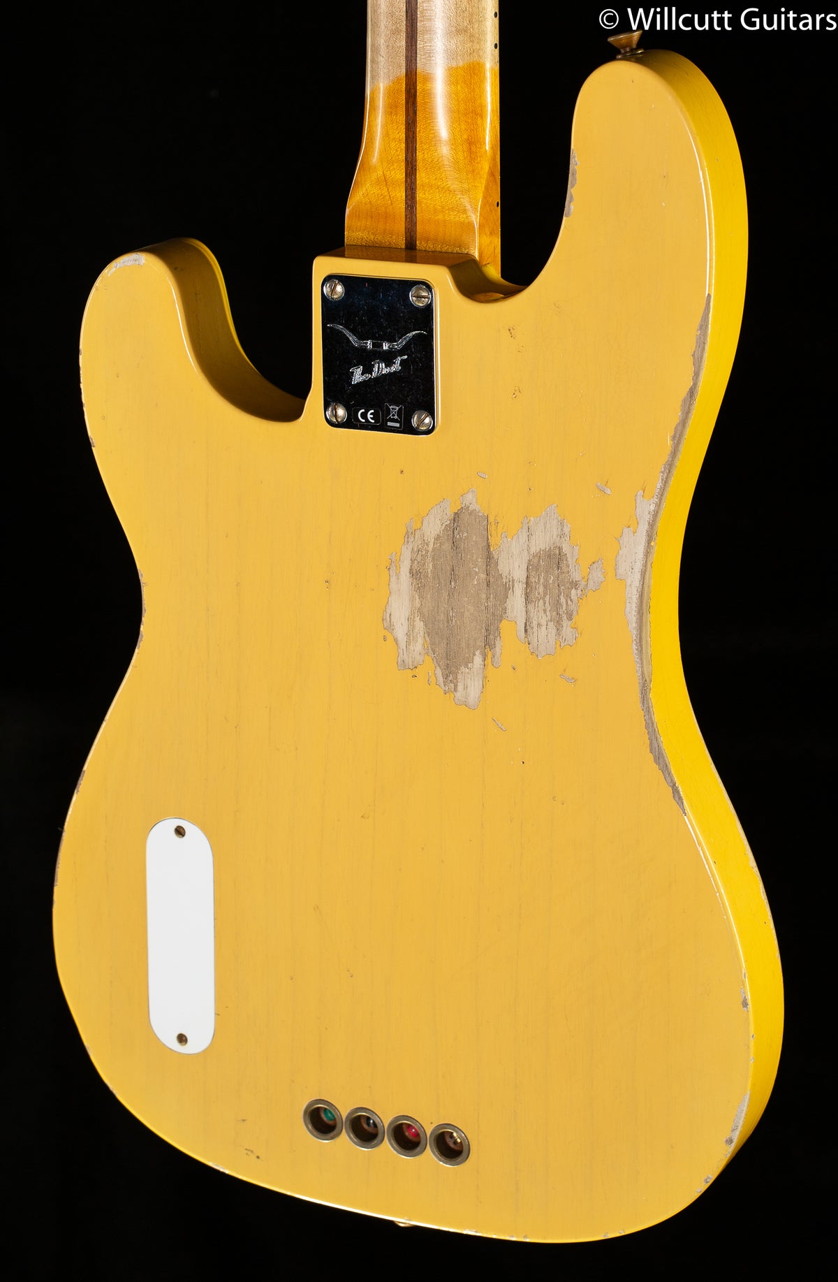 Fender Custom Shop Dusty Hill Signature Precision Bass Heavy Relic NoCaster Blonde Bass Guitar