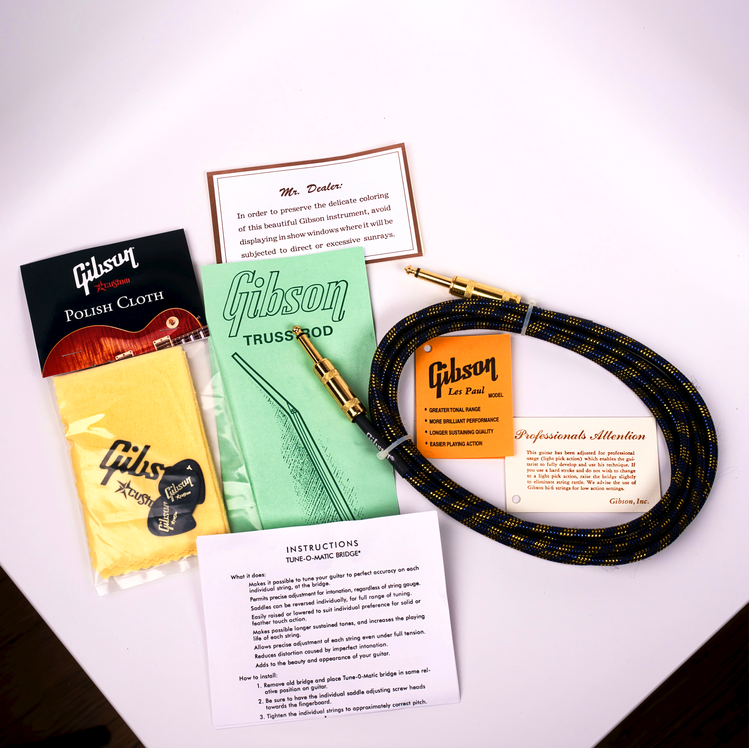 Gibson Custom Shop Accessories Pack - Willcutt Guitars