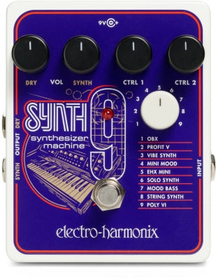 Electro-Harmonix SYNTH9 Synthesizer Machine