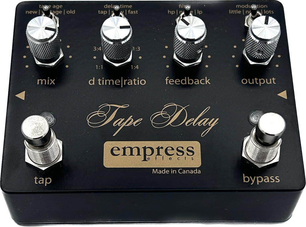 Empress Effects Tape Delay - Willcutt Guitars Empress Effects Tape Delay - Willcutt Guitars